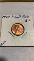 1960 Small date penny