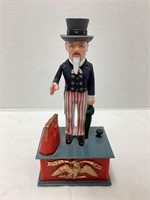 Plastic Uncle Sam Coin Bank