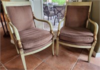 L - PAIR OF MATCHING OCCASIONAL CHAIRS (L104)