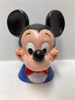 Play Pal Plastics Mickey Mouse Coin Bank
