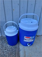 (2) NEW Rubbermaid Beverage Coolers