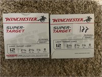 2 BOXES WINCHESTER 12GA. 2 3/4” 7 1/2 SHOT