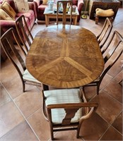 L - DINING TABLE W/ 6 CHAIRS (K60)