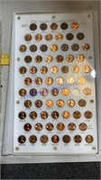Lincoln Penny collection, 1959 - 1979, missing 1
