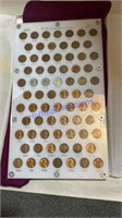 Penny collection, 1934 - 1958, complete