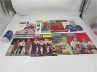 8 anciens magazines Hockey Sport Revue