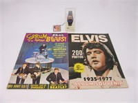 Montre Elvis Presley + magazine Elvis et Beatles
