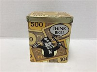 Monopoly Money Tin