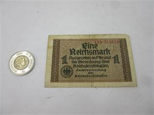 Billet de 1 Reichsmark  Allemand  WWII