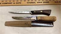 2 Filet knifes