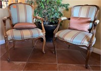 L - PAIR OF MATCHING CHAIRS