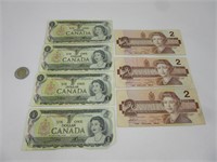 4 x 1$ et 3 x 2$ Canada