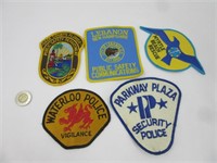5 badges de sécurité public