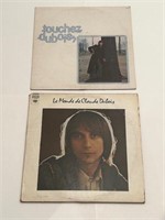 Claude Dubois X 2 lot albums disque vinyle 33T -