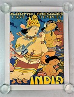 14inx18in Vibrant East Indian Poster Artwork