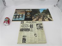 3 disques vinyles 33T The Beatles