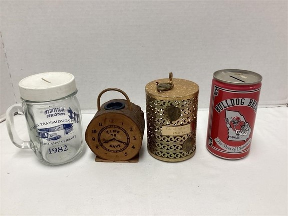 May Collectible Coin Bank Auction