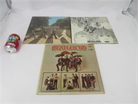 3 disques vinyles 33T The Beatles
