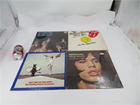 4 disques vinyles 33T The Rolling Stones