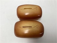 Two Love Loaf Coin Banks