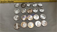 20 Silver 1 ounce rounds