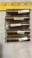 5 rolls of sorted P pennies