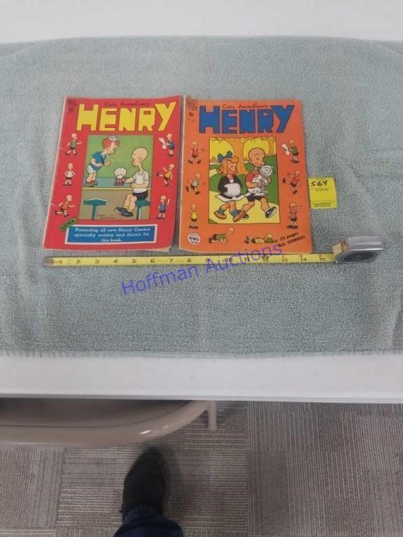 2 Henry 10 cent. Comic books.  Very nice.