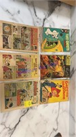 Three 15¢ (Dennis the Menace, Green Mansions, and