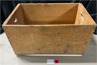 Handled Wood Crate