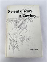 Seventy Years A Cowboy Author Signed