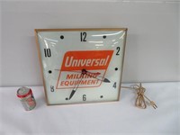 Horloge illuminée vintage de '' Universal '' **la