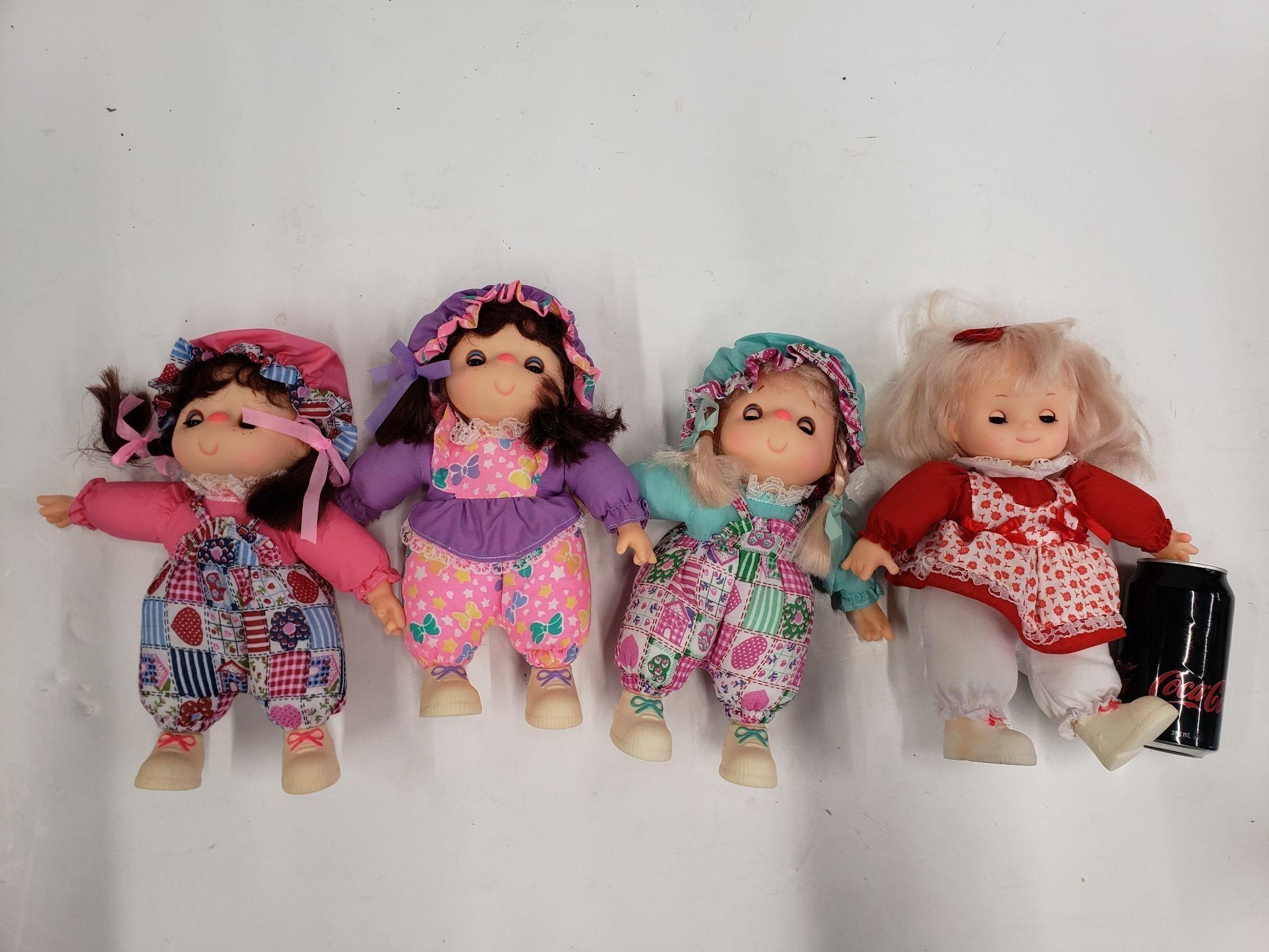 Four Vintage Dolls, Three Toyster