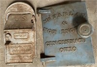 Antique Cast Iron McFarlan Stove Door,