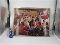 Encadrement vintage, Coca-Cola