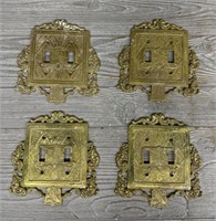 (4) Antique Light Switches Placers
