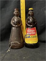 vintage mrs butter worths bottles