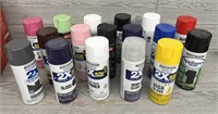Assortment of Spray Paints