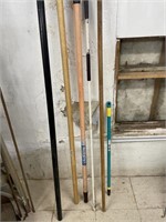 broom handles
