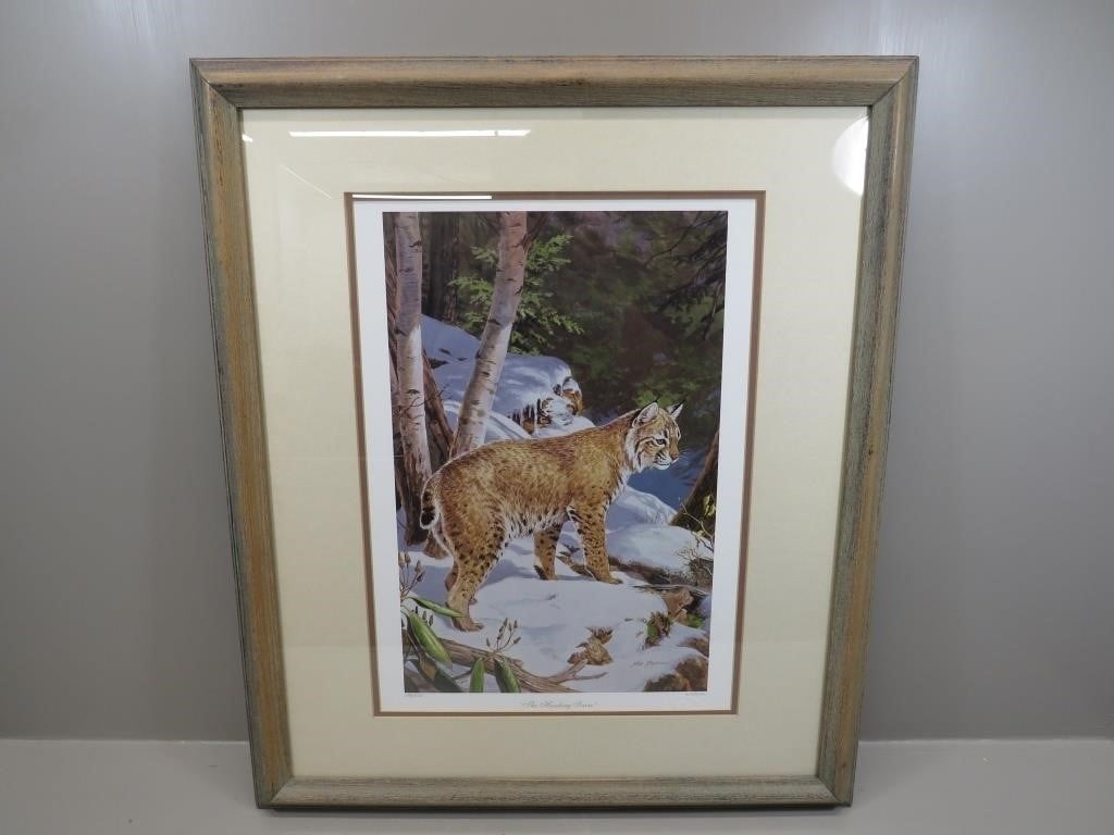 Framed limited edition NSCNA print, “The Hunting