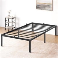 GAOMON Full Bed Frame with Storage 14 Inch Metal
