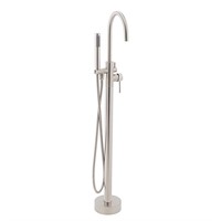1 Stand Alone Tub Filler with Floor Mount –