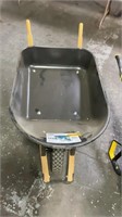 1 Project Source 5.5-cu ft Steel Wheelbarrow