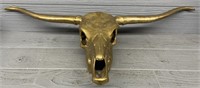 Brass Cow Skull