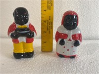 Vintage Mammy and Butler Shakers