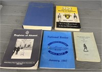 (5) Military Roster & Directory Books