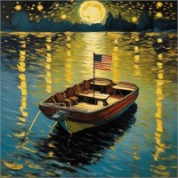 American Summer Night LTD EDT Signed Van Gogh LTD