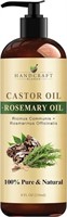 Handcraft Blends Castor Oil with Rosemary Oil