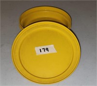 Tupperware vintage Lidded Storage Bowl Gold