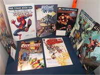 Marvel Iron Man, Spiderman + Comic Books