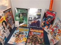8 DC Kids Comic Books- Superman, Richie Rich+